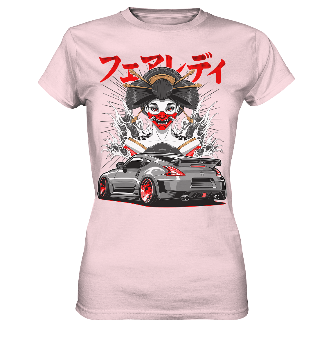 Hannya 370Z - Ladies Premium Shirt - MotoMerch.de