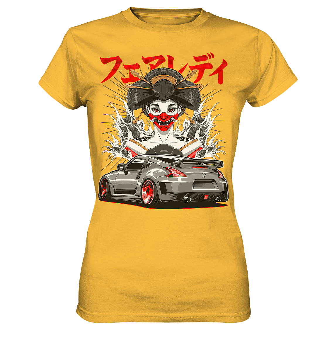 Hannya 370Z - Ladies Premium Shirt - MotoMerch.de