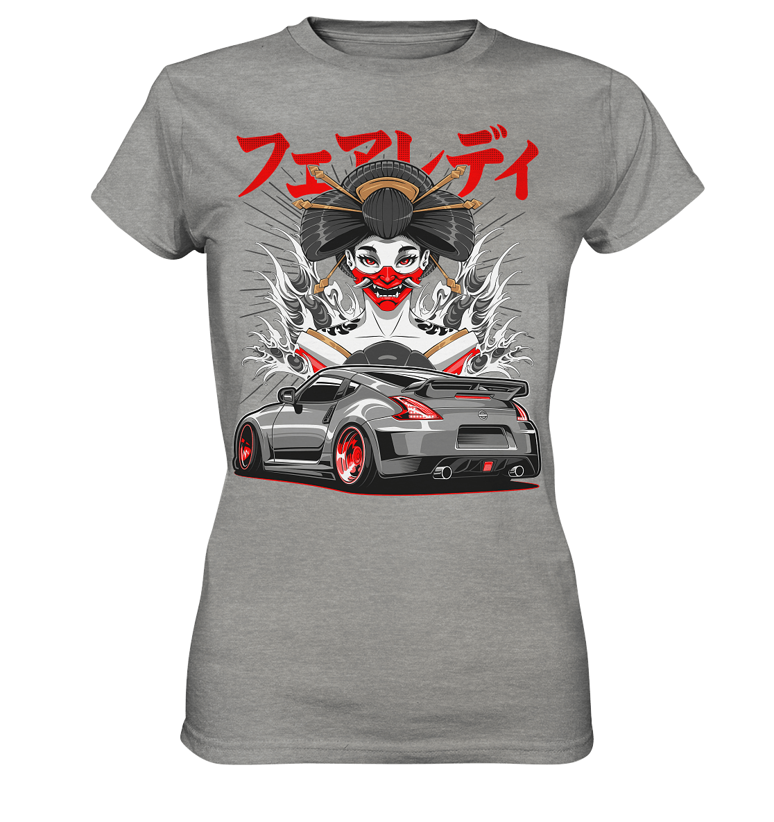 Hannya 370Z - Ladies Premium Shirt - MotoMerch.de