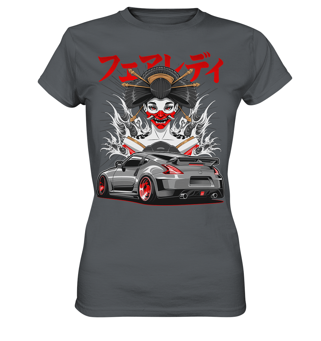 Hannya 370Z - Ladies Premium Shirt - MotoMerch.de