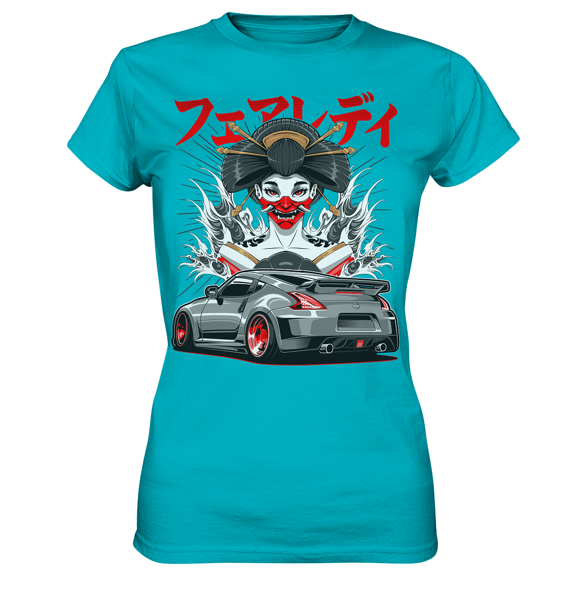 Hannya 370Z - Ladies Premium Shirt - MotoMerch.de