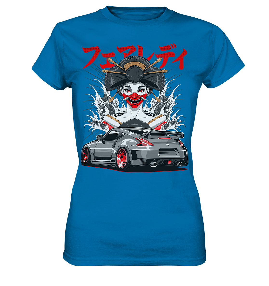 Hannya 370Z - Ladies Premium Shirt - MotoMerch.de
