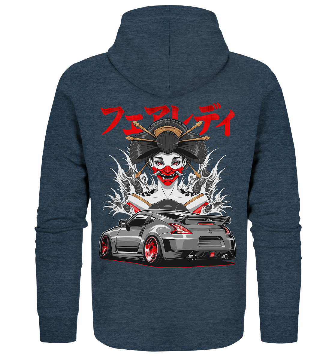 Hannya 370Z - Organic Zipper - MotoMerch.de