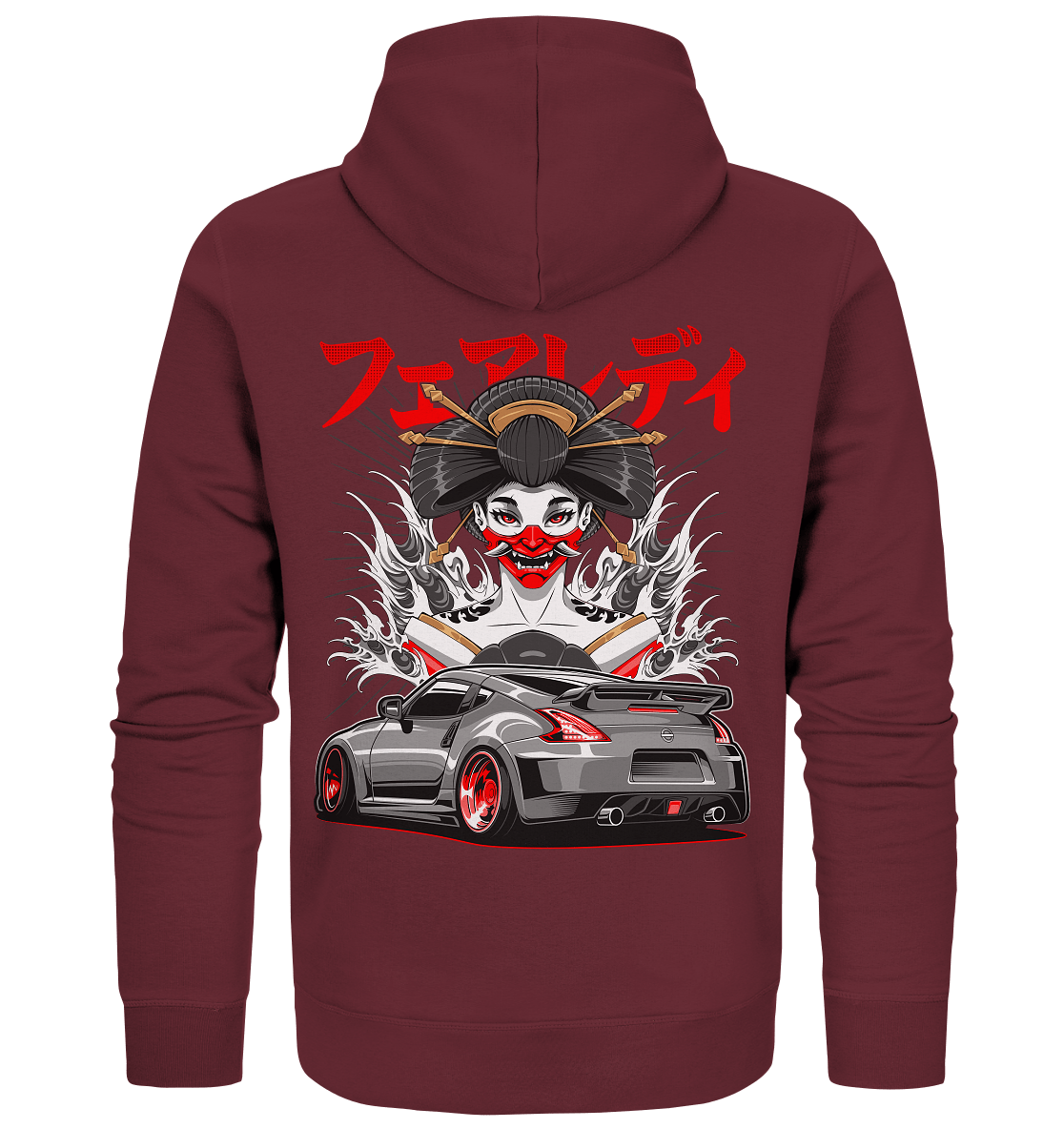 Hannya 370Z - Organic Zipper - MotoMerch.de