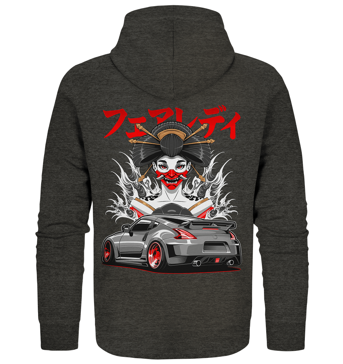 Hannya 370Z - Organic Zipper - MotoMerch.de