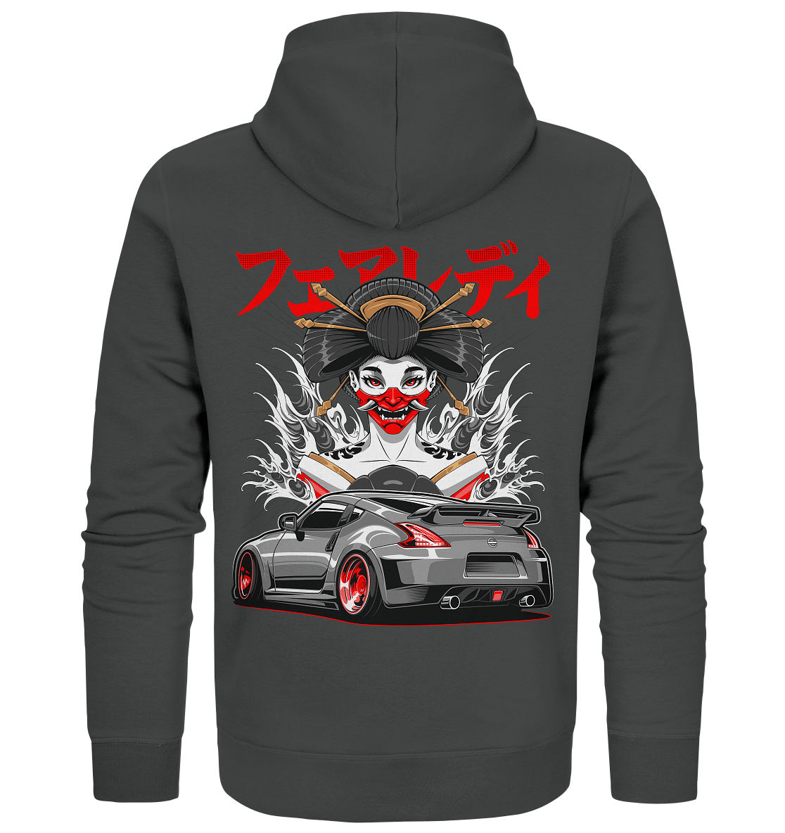 Hannya 370Z - Organic Zipper - MotoMerch.de