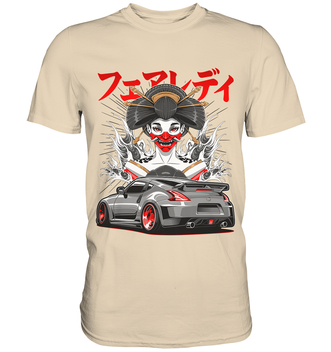 Hannya 370Z - Premium Shirt - MotoMerch.de