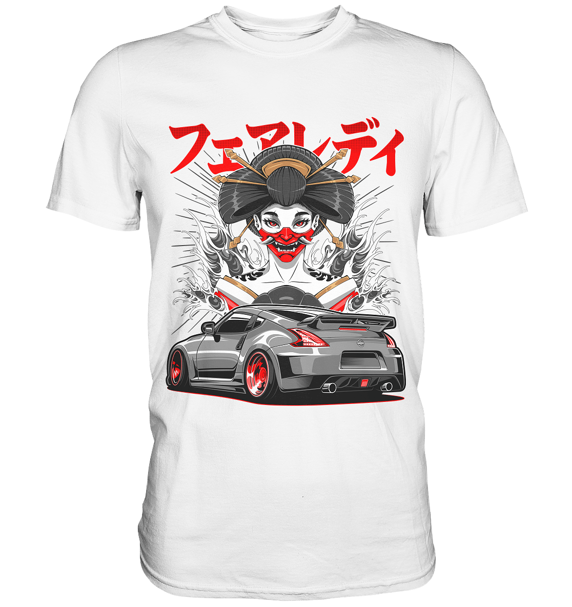 Hannya 370Z - Premium Shirt - MotoMerch.de