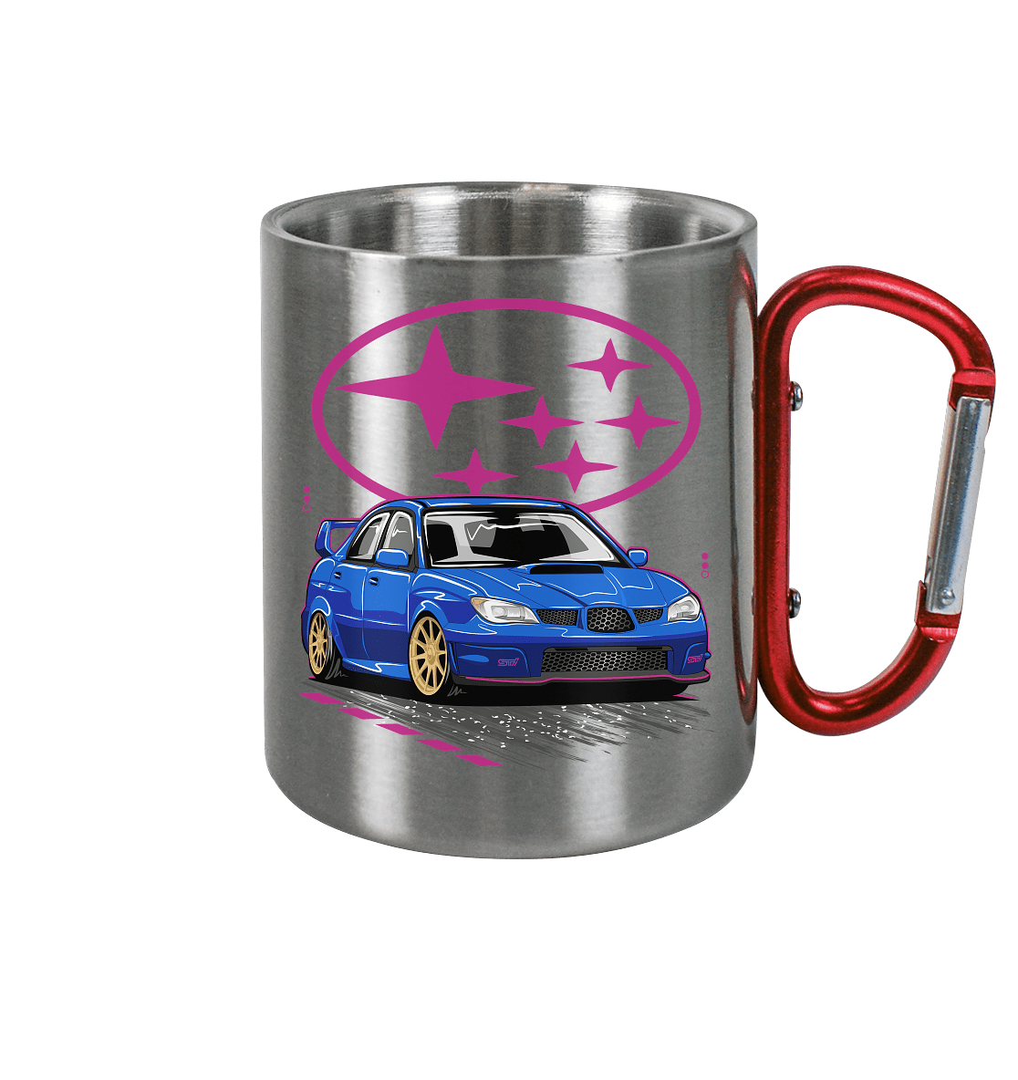 Hawkeye WRX STI - Edelstahl Tasse - MotoMerch.de