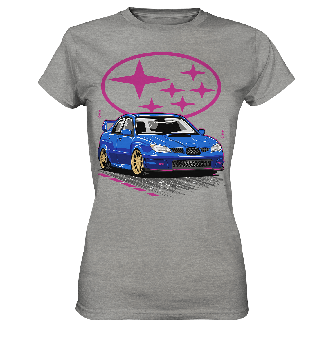 Hawkeye WRX STI - Ladies Premium Shirt - MotoMerch.de