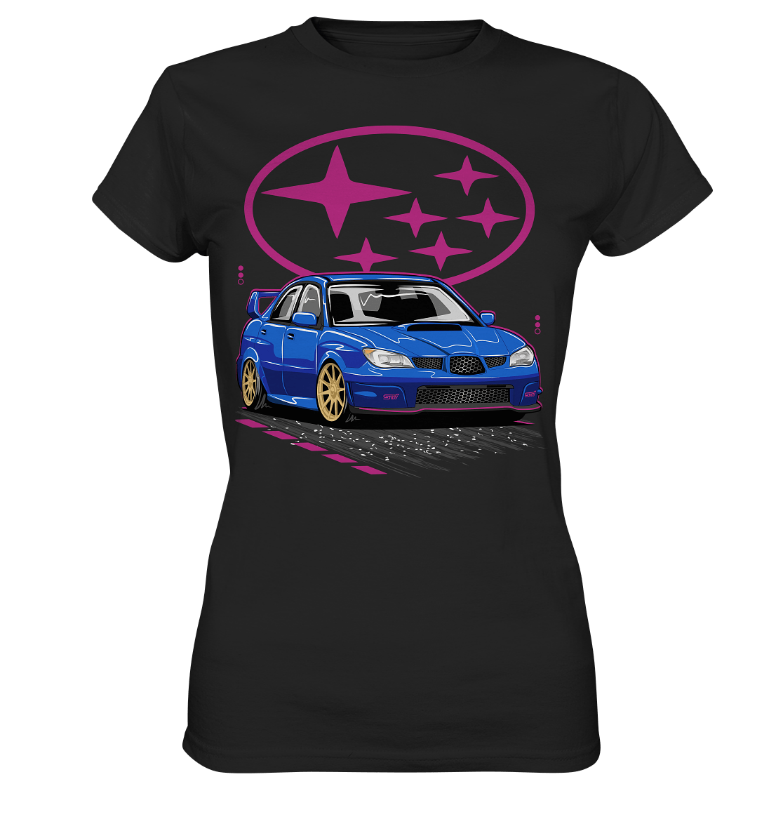 Hawkeye WRX STI - Ladies Premium Shirt - MotoMerch.de