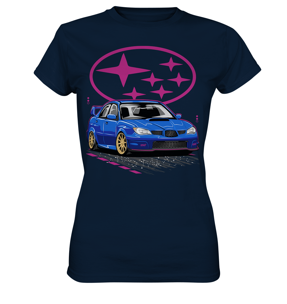 Hawkeye WRX STI - Ladies Premium Shirt - MotoMerch.de