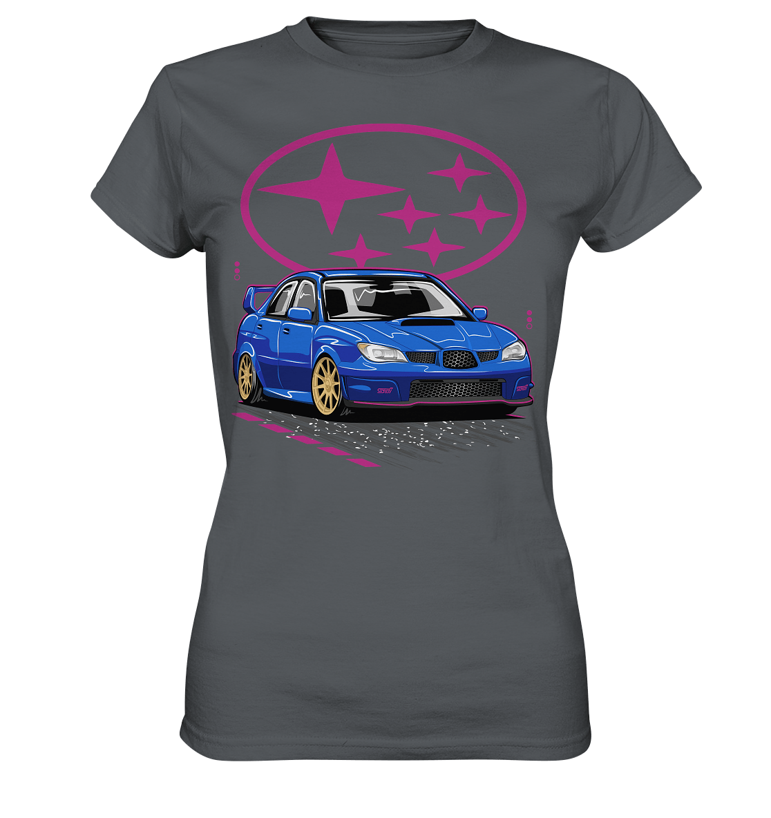 Hawkeye WRX STI - Ladies Premium Shirt - MotoMerch.de