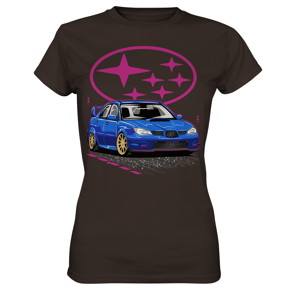 Hawkeye WRX STI - Ladies Premium Shirt - MotoMerch.de