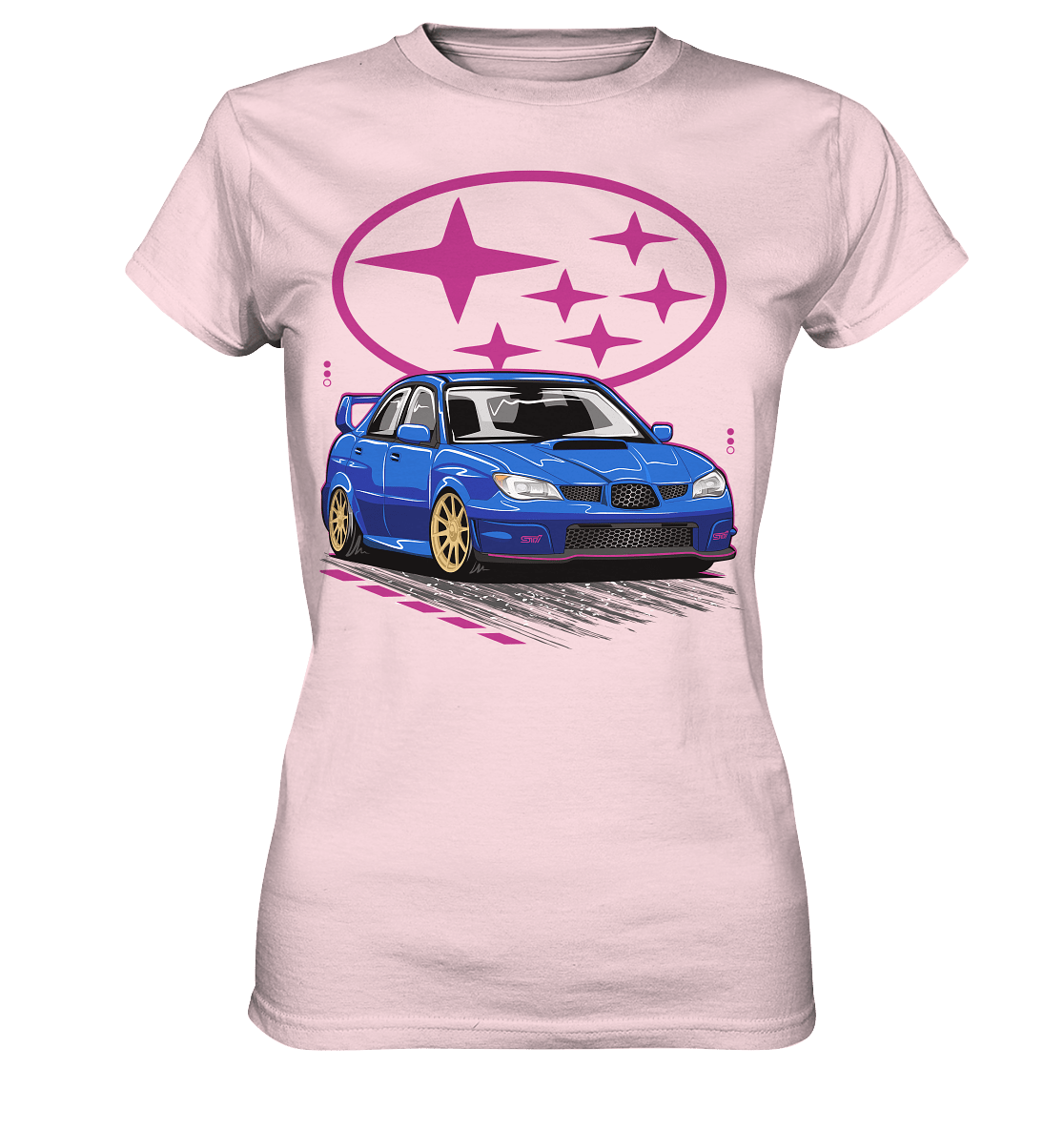 Hawkeye WRX STI - Ladies Premium Shirt - MotoMerch.de