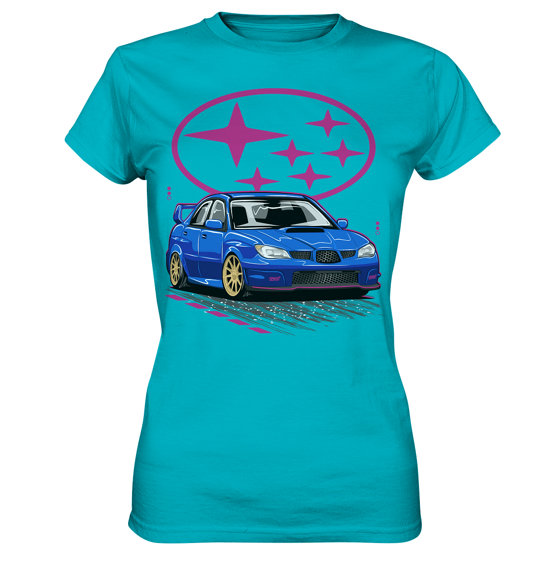 Hawkeye WRX STI - Ladies Premium Shirt - MotoMerch.de