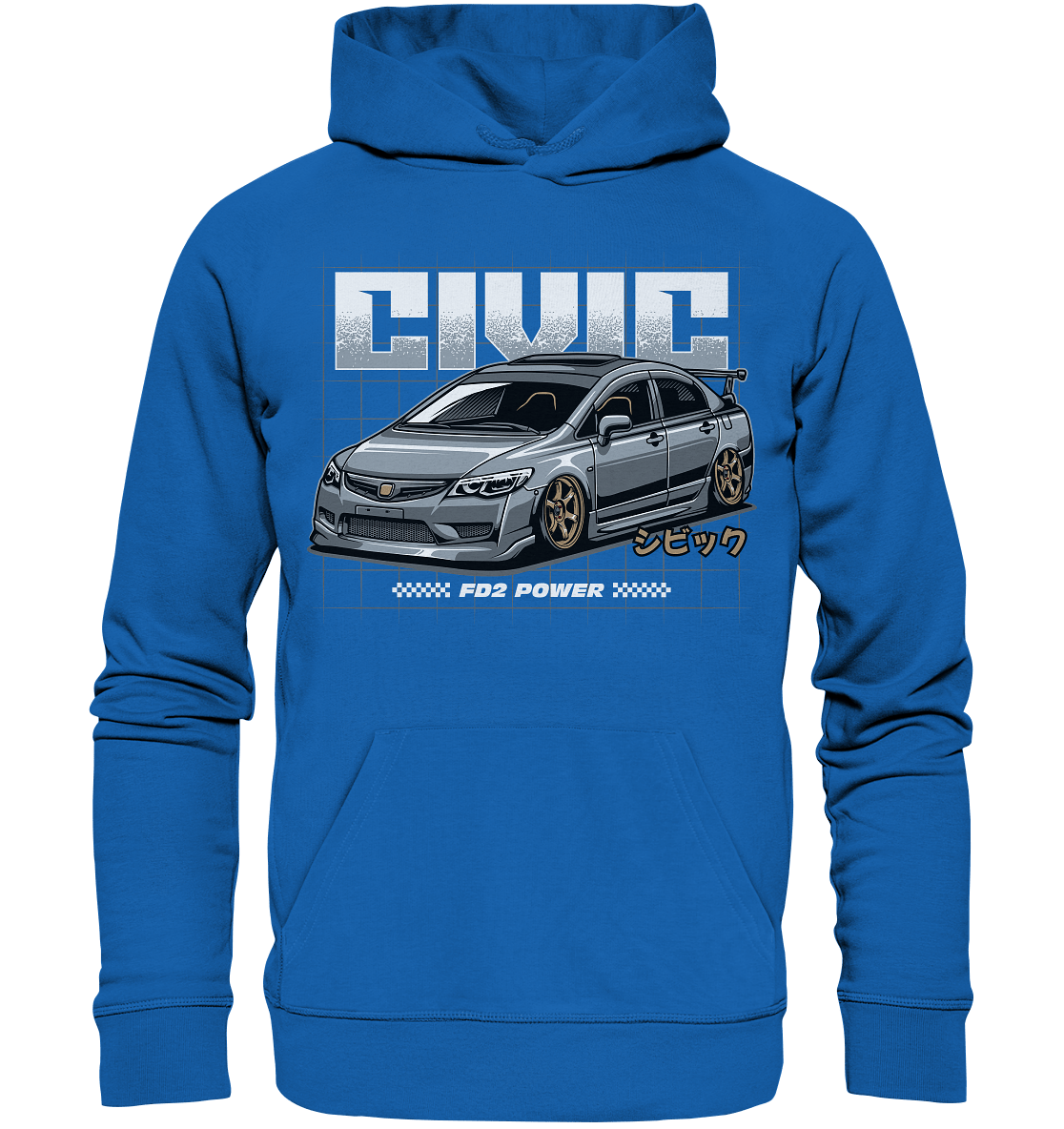 Honda Civic FD - Premium Unisex Hoodie - MotoMerch.de