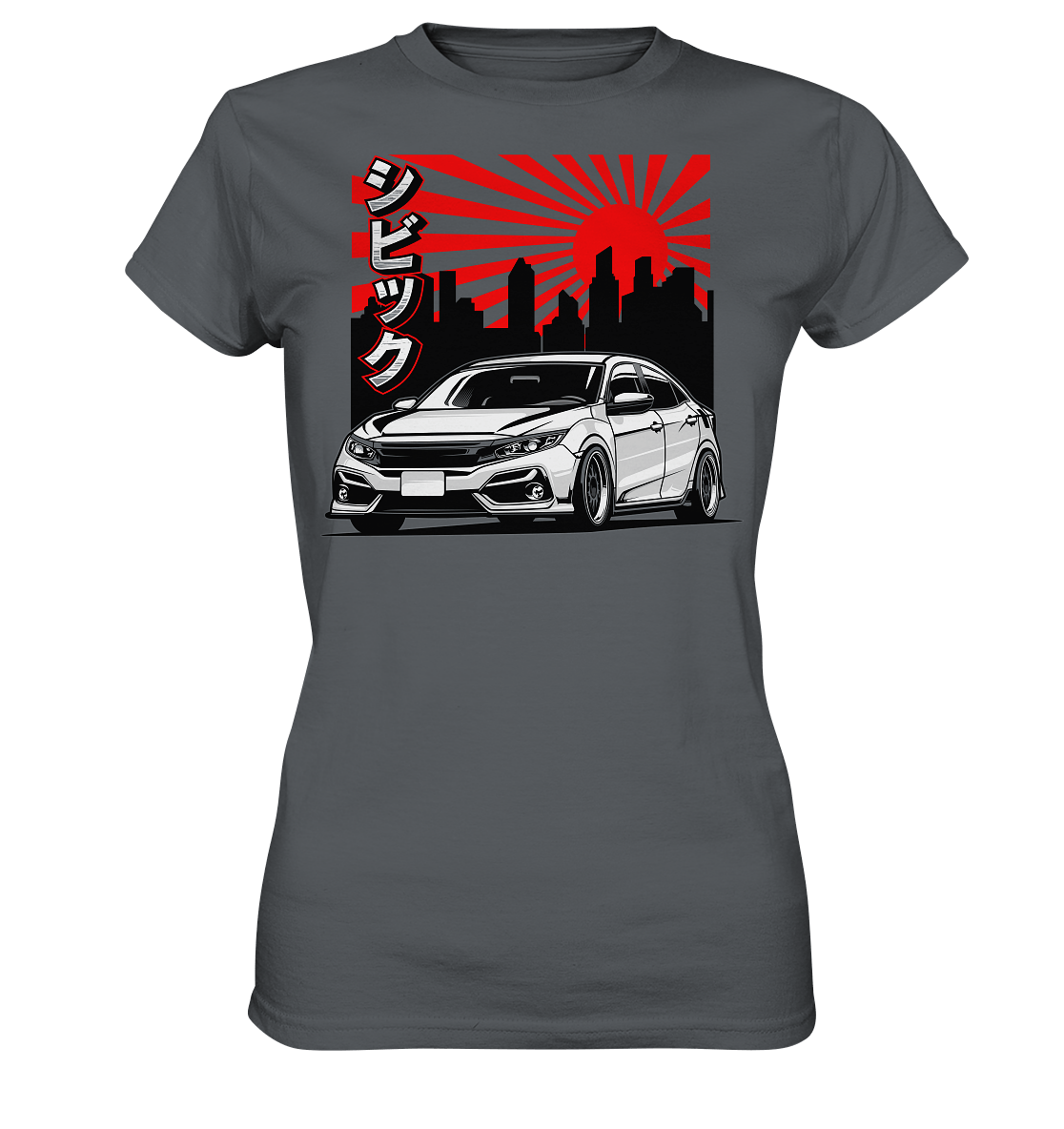 Honda Civic FK7 - Ladies Premium Shirt - MotoMerch.de