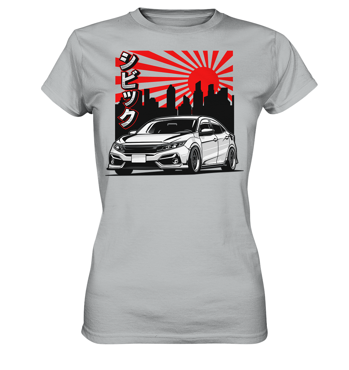 Honda Civic FK7 - Ladies Premium Shirt - MotoMerch.de