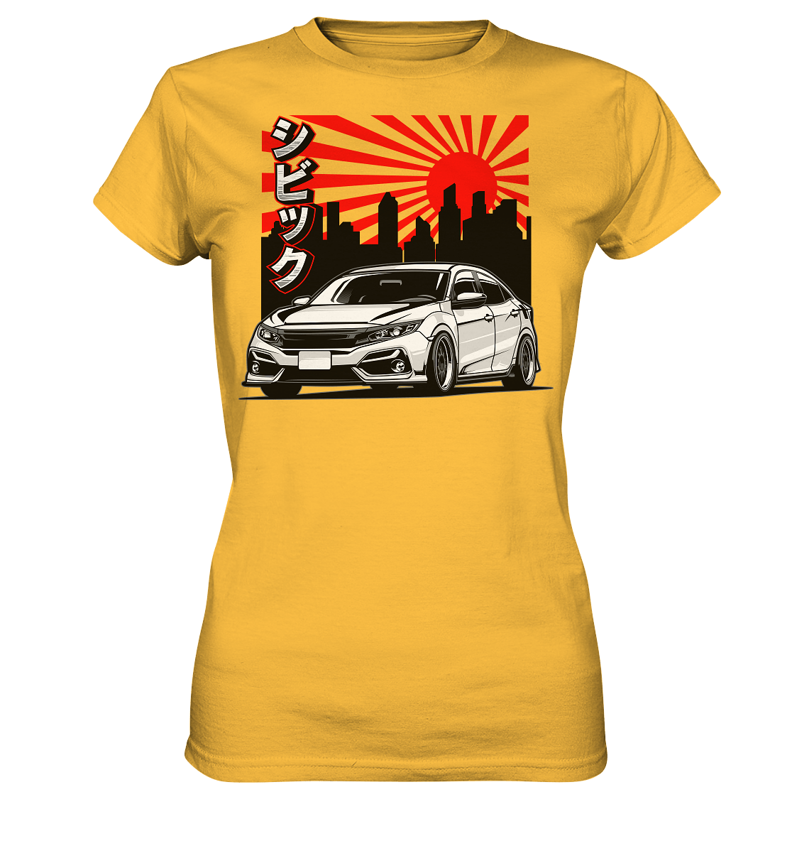 Honda Civic FK7 - Ladies Premium Shirt - MotoMerch.de