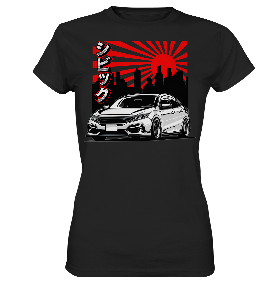 Honda Civic FK7 - Ladies Premium Shirt - MotoMerch.de