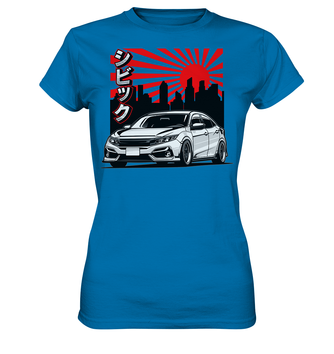Honda Civic FK7 - Ladies Premium Shirt - MotoMerch.de