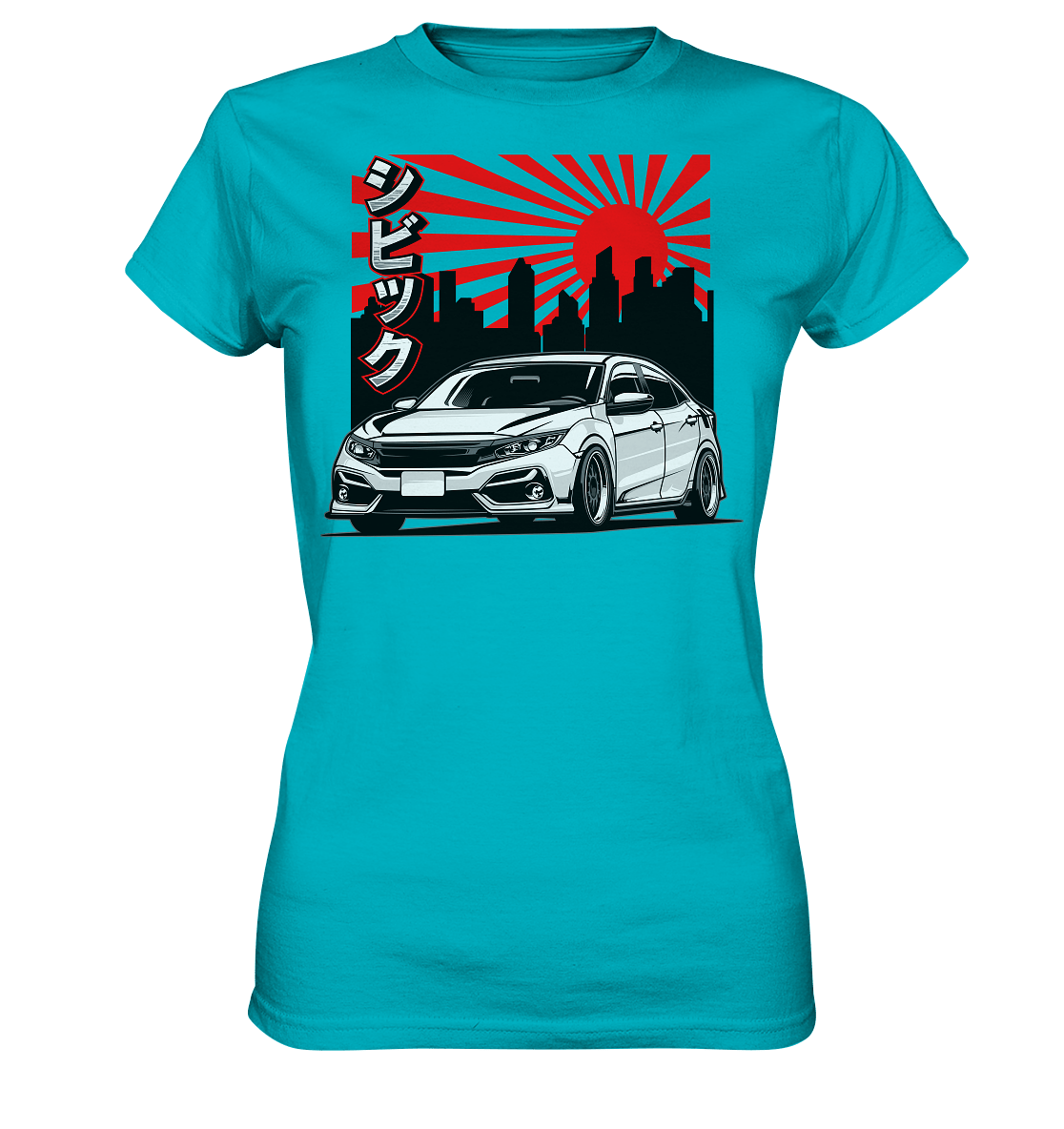 Honda Civic FK7 - Ladies Premium Shirt - MotoMerch.de