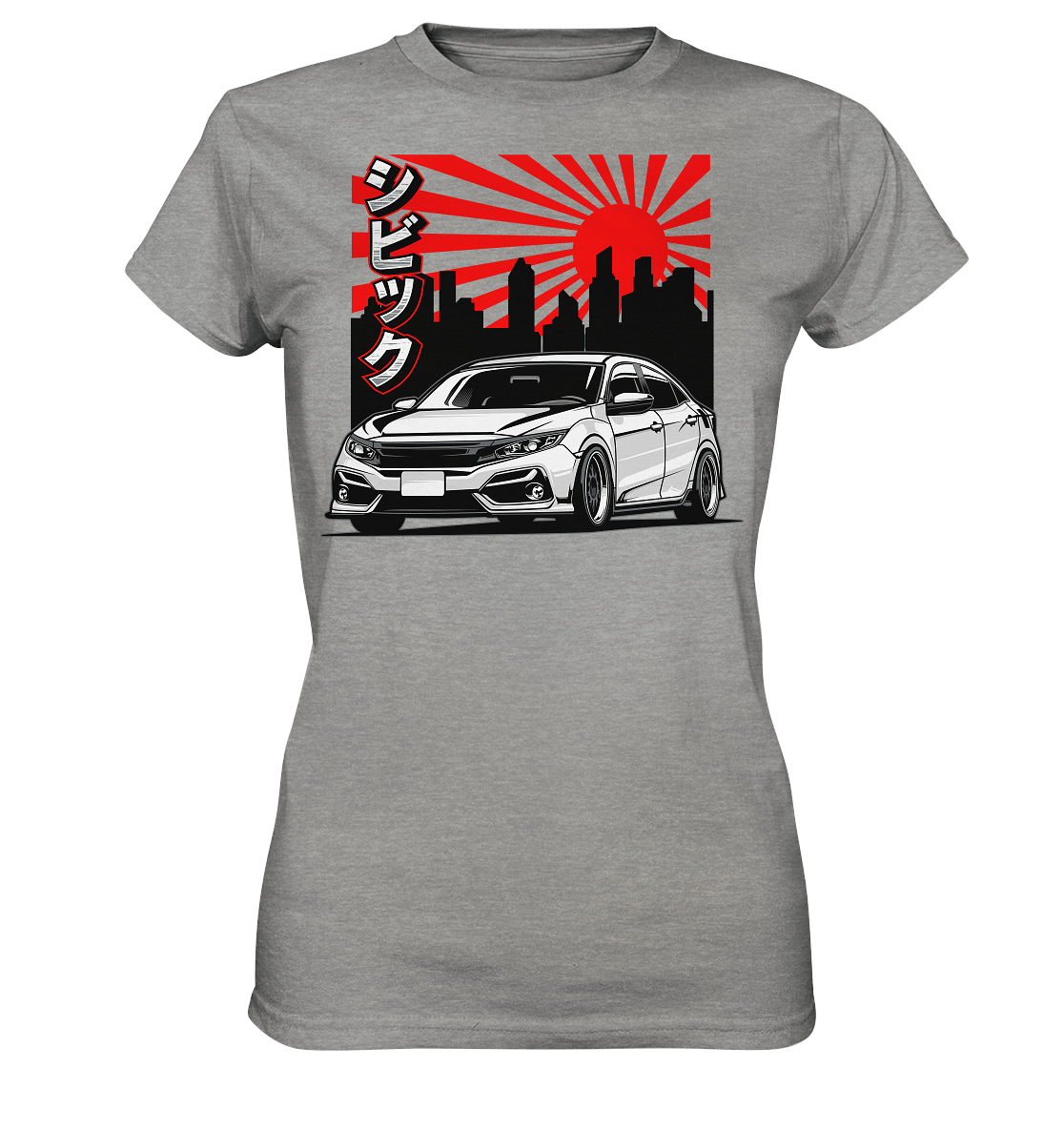 Honda Civic FK7 - Ladies Premium Shirt - MotoMerch.de
