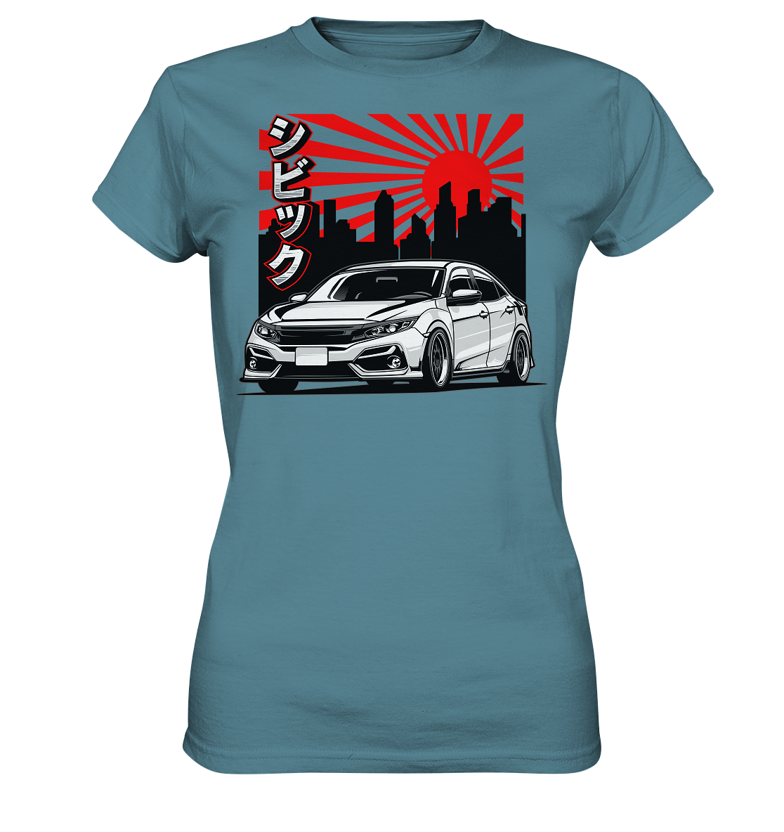 Honda Civic FK7 - Ladies Premium Shirt - MotoMerch.de