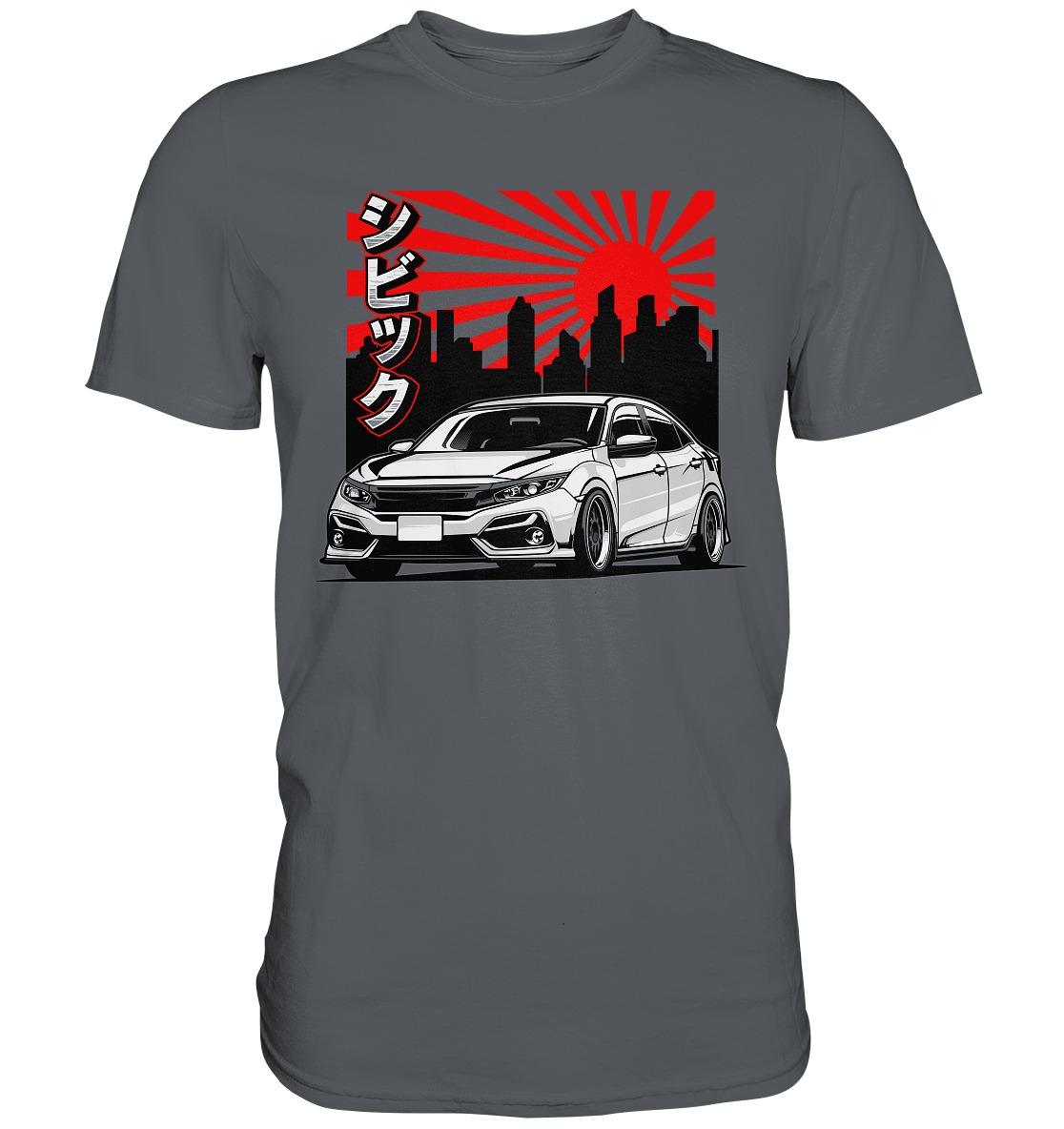 Honda Civic FK7 - Premium Shirt - MotoMerch.de