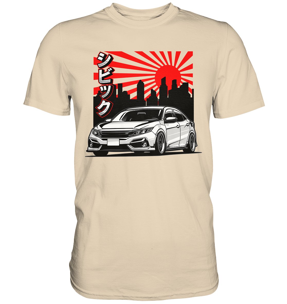 Honda Civic FK7 - Premium Shirt - MotoMerch.de