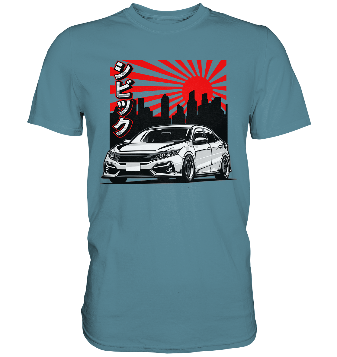 Honda Civic FK7 - Premium Shirt - MotoMerch.de