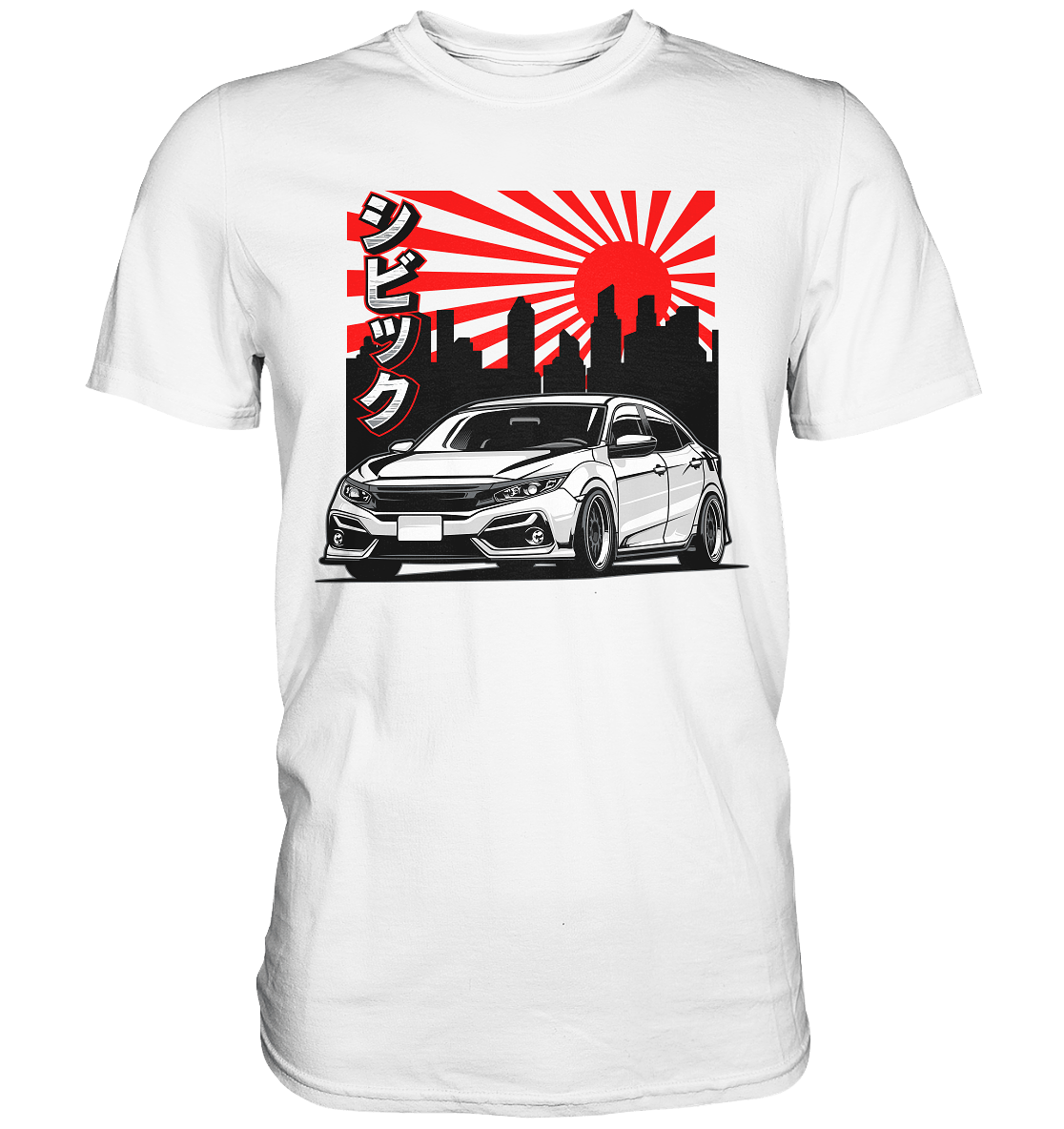 Honda Civic FK7 - Premium Shirt - MotoMerch.de