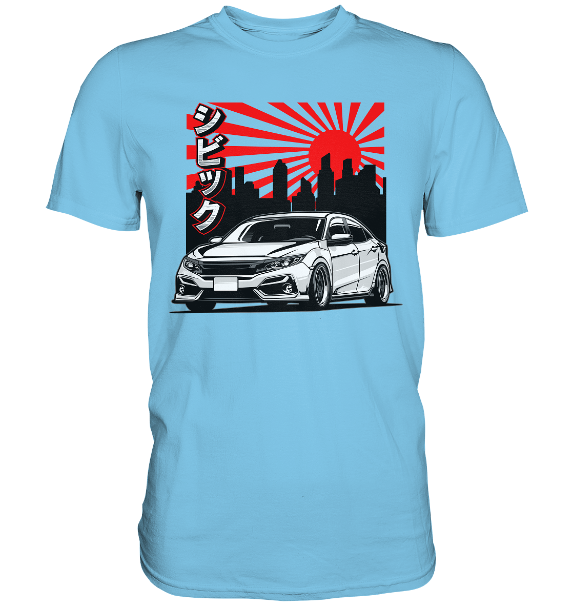 Honda Civic FK7 - Premium Shirt - MotoMerch.de