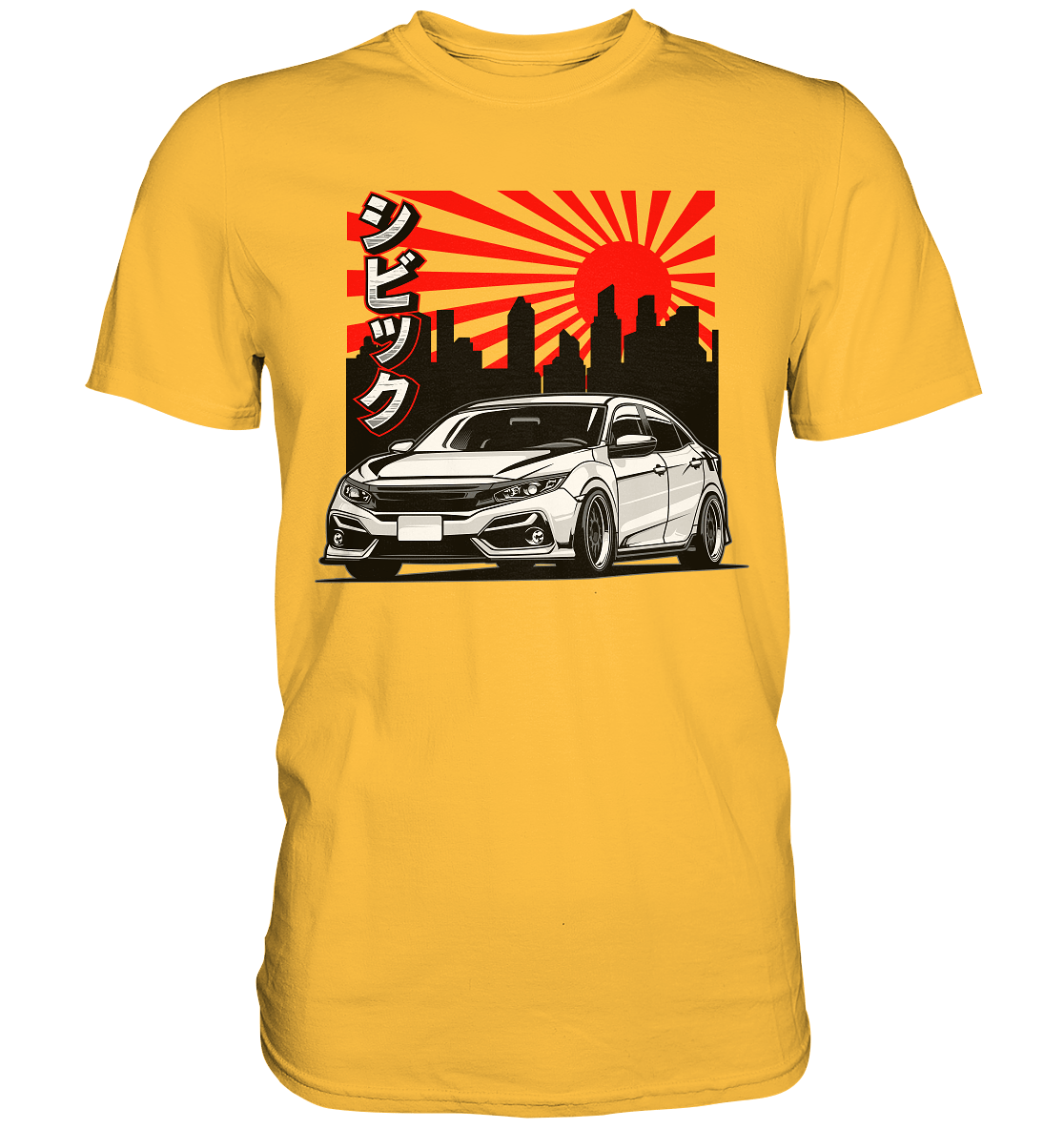 Honda Civic FK7 - Premium Shirt - MotoMerch.de