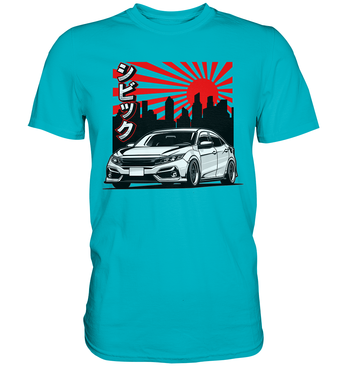 Honda Civic FK7 - Premium Shirt - MotoMerch.de