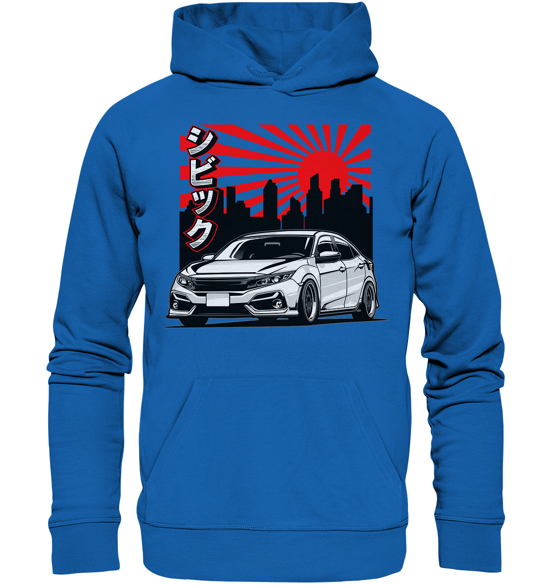 Honda Civic FK7 - Premium Unisex Hoodie - MotoMerch.de