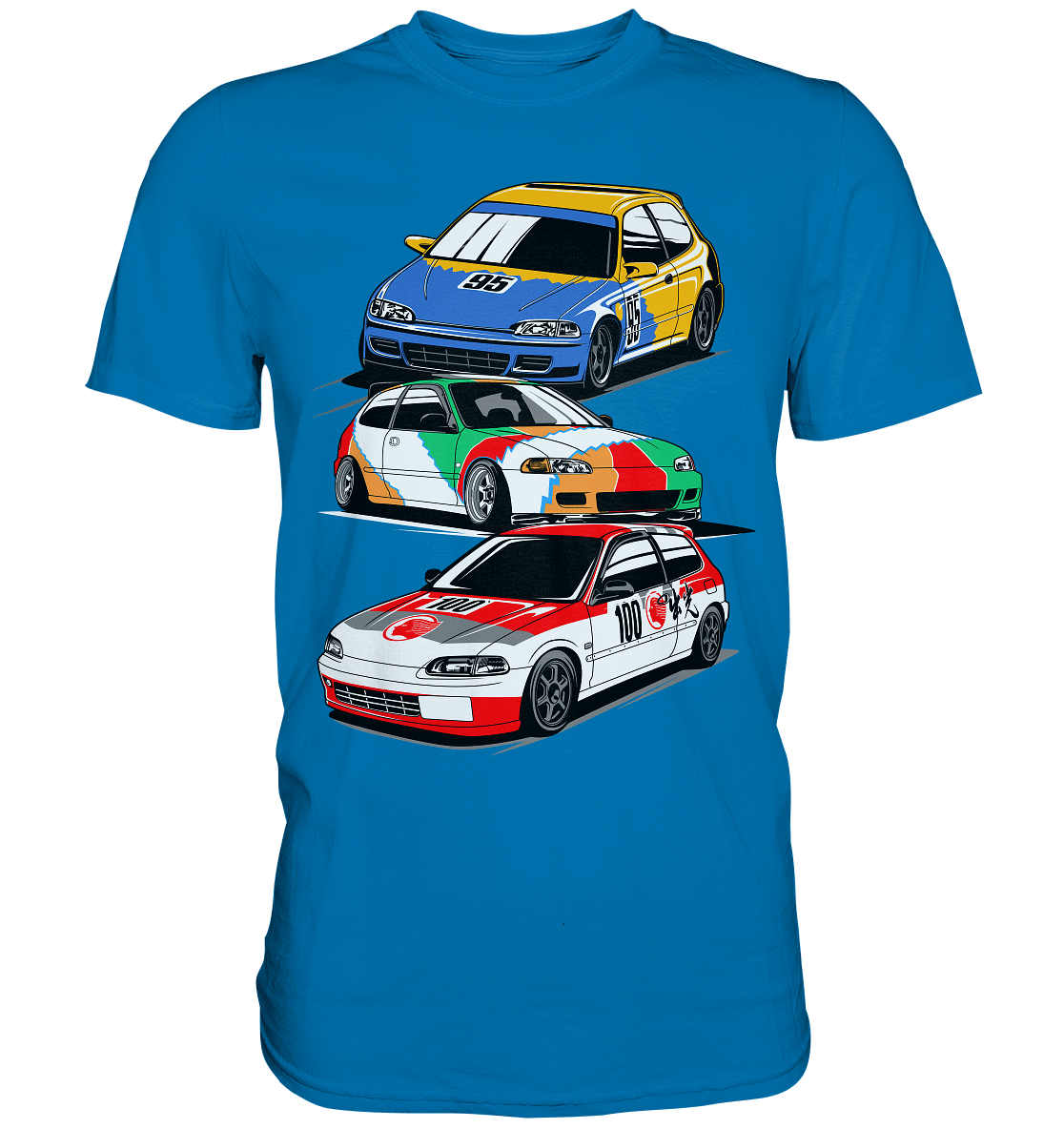 Honda Civic Hatch Gang - Premium Shirt - MotoMerch.de