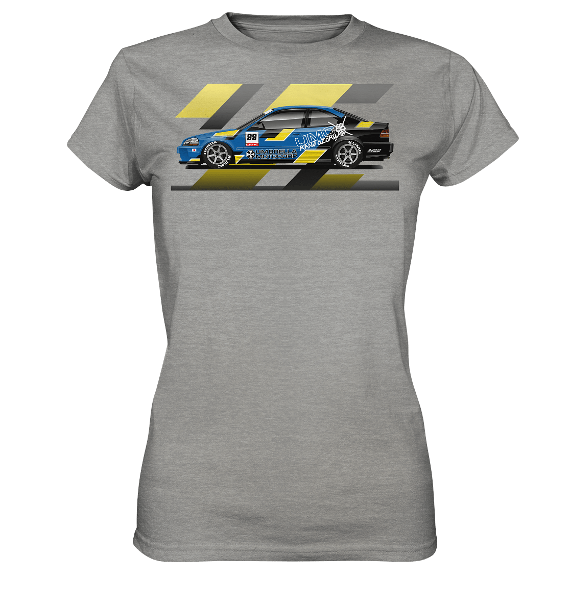 Honda Civic Kanjo Coupe - Ladies Premium Shirt - MotoMerch.de