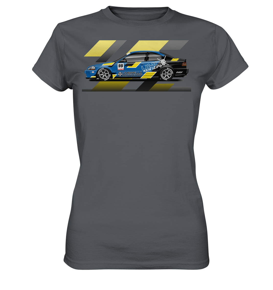 Honda Civic Kanjo Coupe - Ladies Premium Shirt - MotoMerch.de