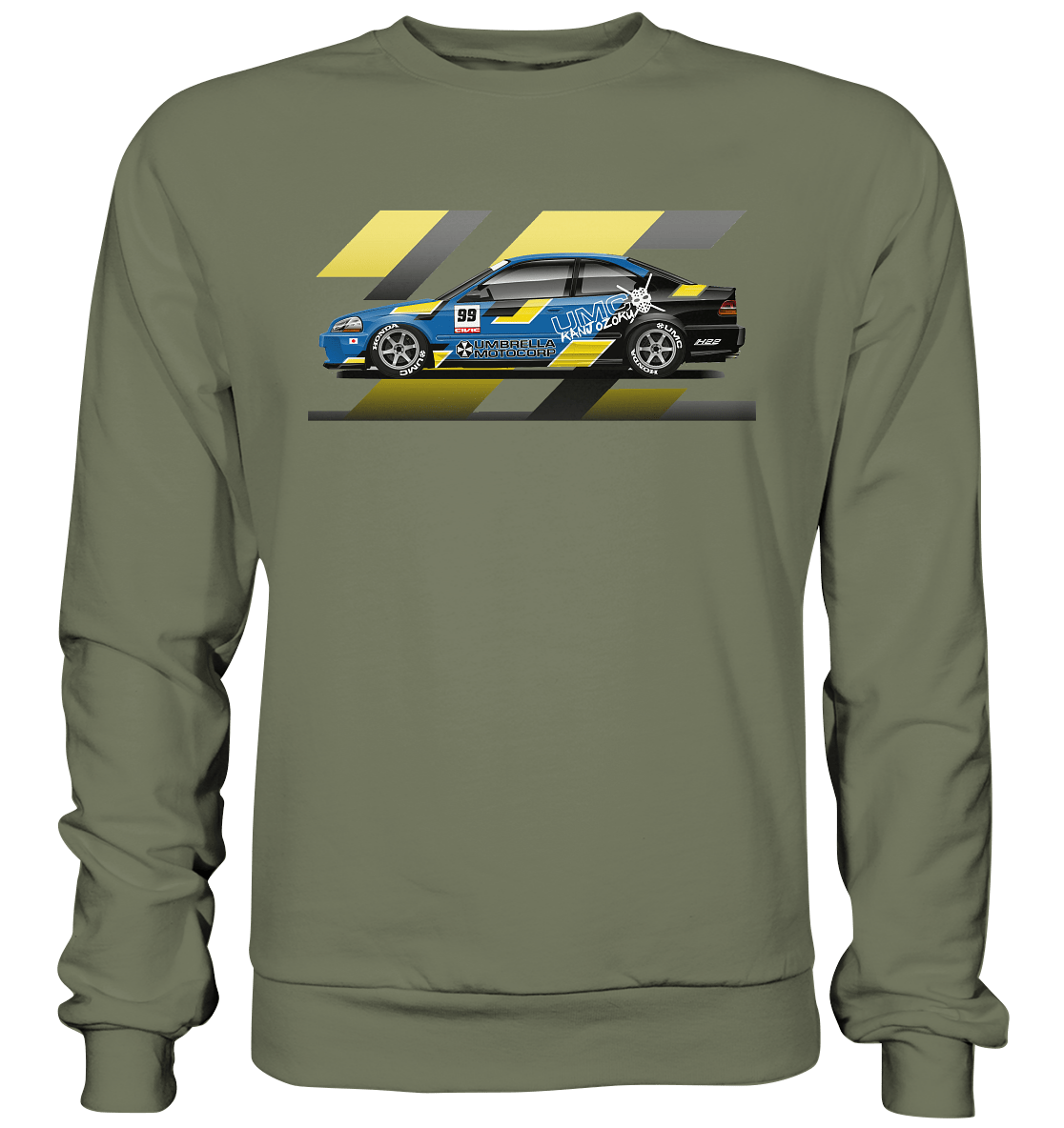 Honda Civic Kanjo Coupe - Premium Sweatshirt - MotoMerch.de