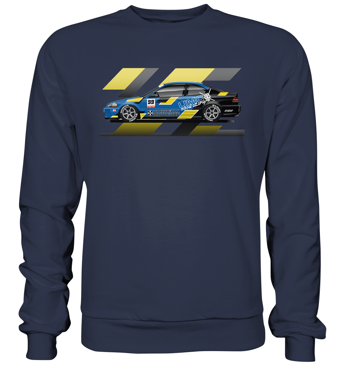 Honda Civic Kanjo Coupe - Premium Sweatshirt - MotoMerch.de