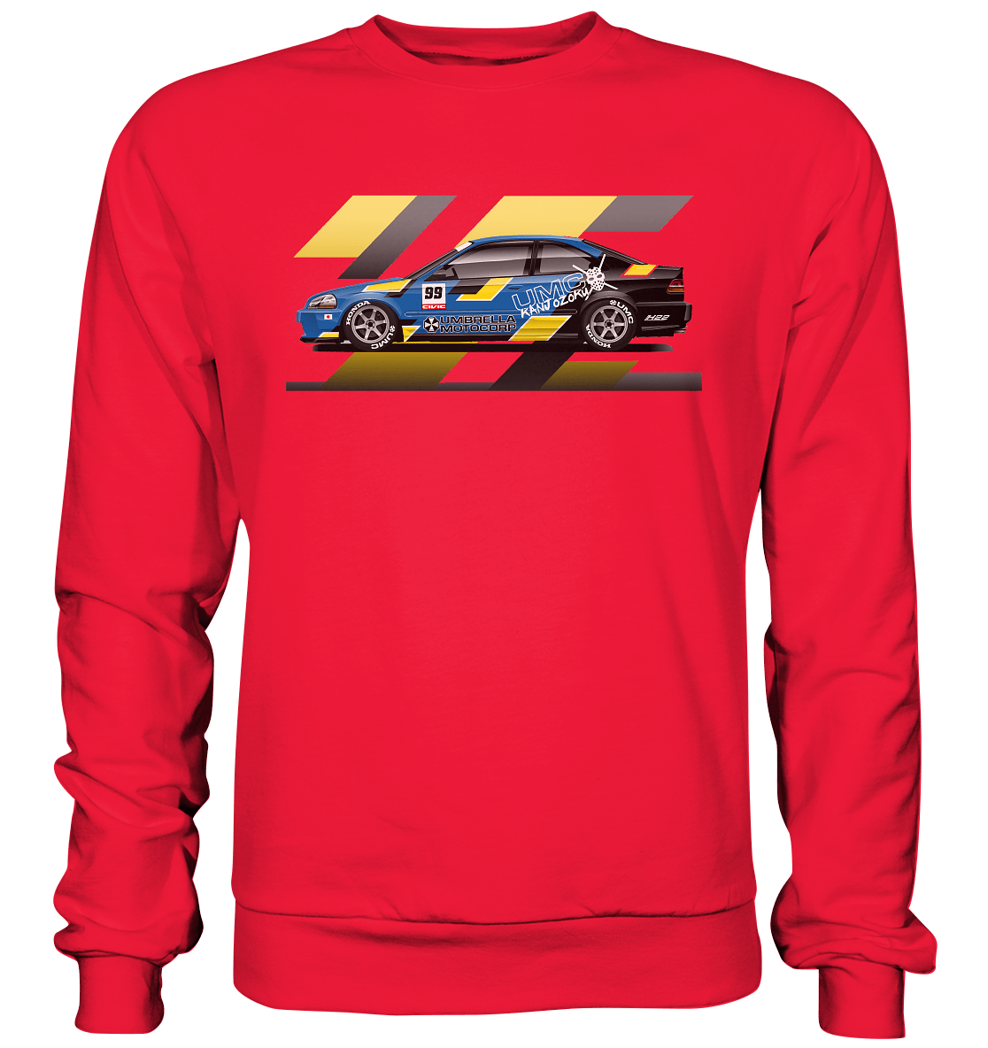 Honda Civic Kanjo Coupe - Premium Sweatshirt - MotoMerch.de
