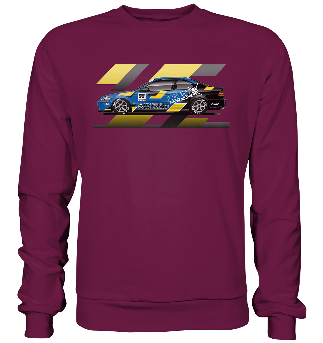 Honda Civic Kanjo Coupe - Premium Sweatshirt - MotoMerch.de