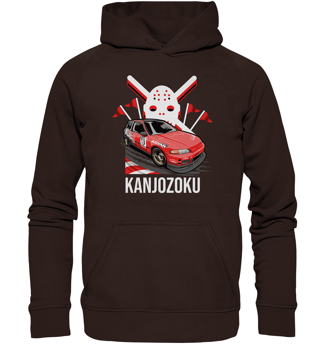Honda Civic Kanjo EG6 - Basic Unisex Hoodie - MotoMerch.de