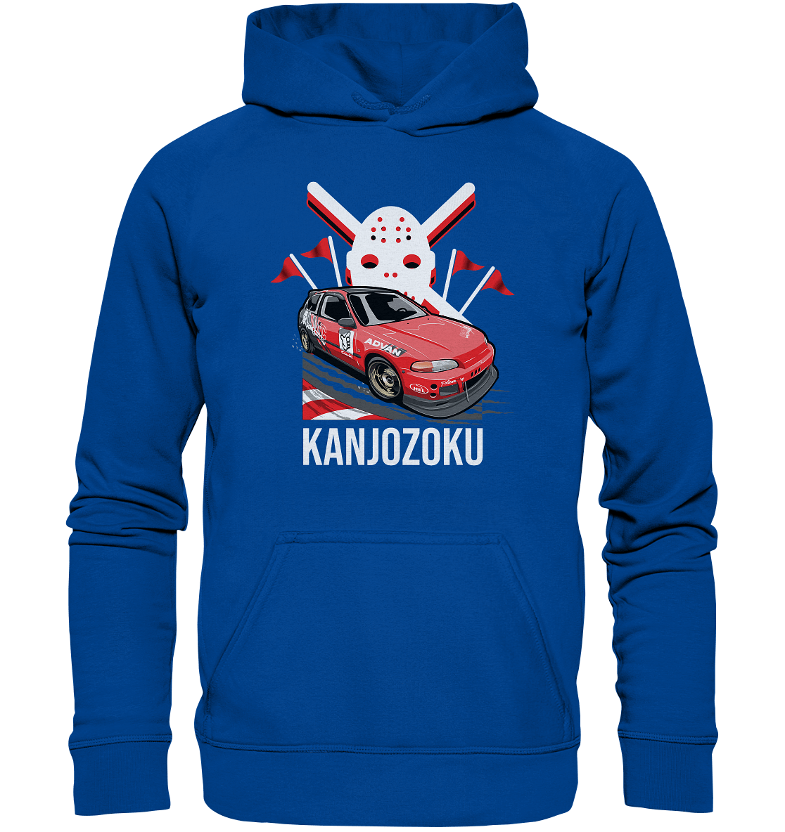 Honda Civic Kanjo EG6 - Basic Unisex Hoodie - MotoMerch.de