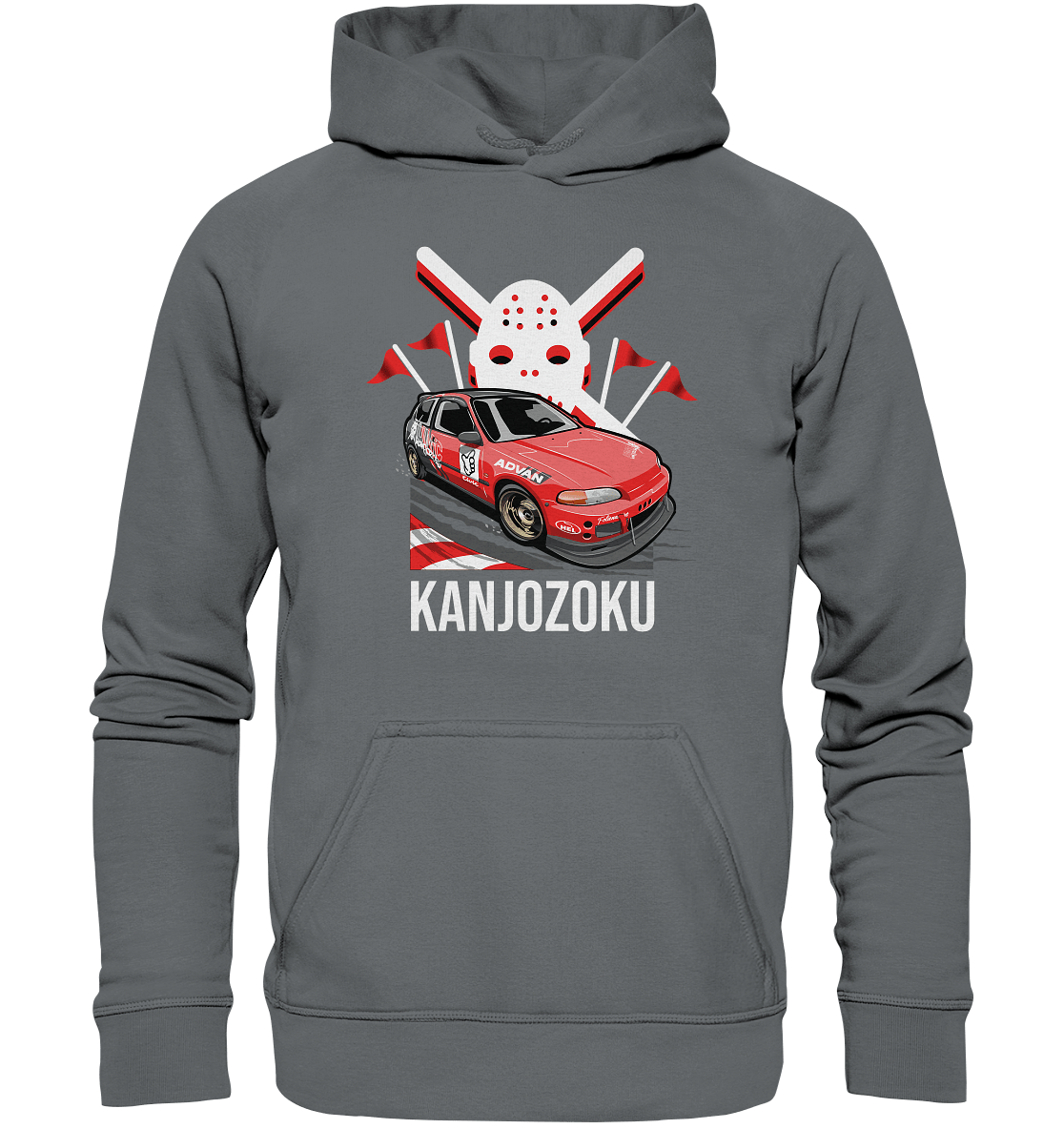 Honda Civic Kanjo EG6 - Basic Unisex Hoodie - MotoMerch.de