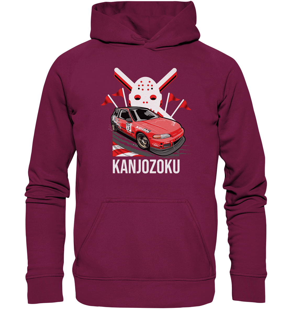 Honda Civic Kanjo EG6 - Basic Unisex Hoodie - MotoMerch.de
