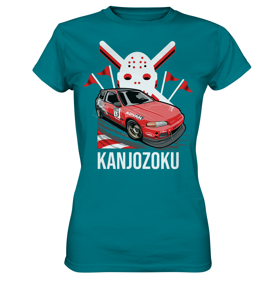 Honda Civic Kanjo EG6 - Ladies Premium Shirt - MotoMerch.de
