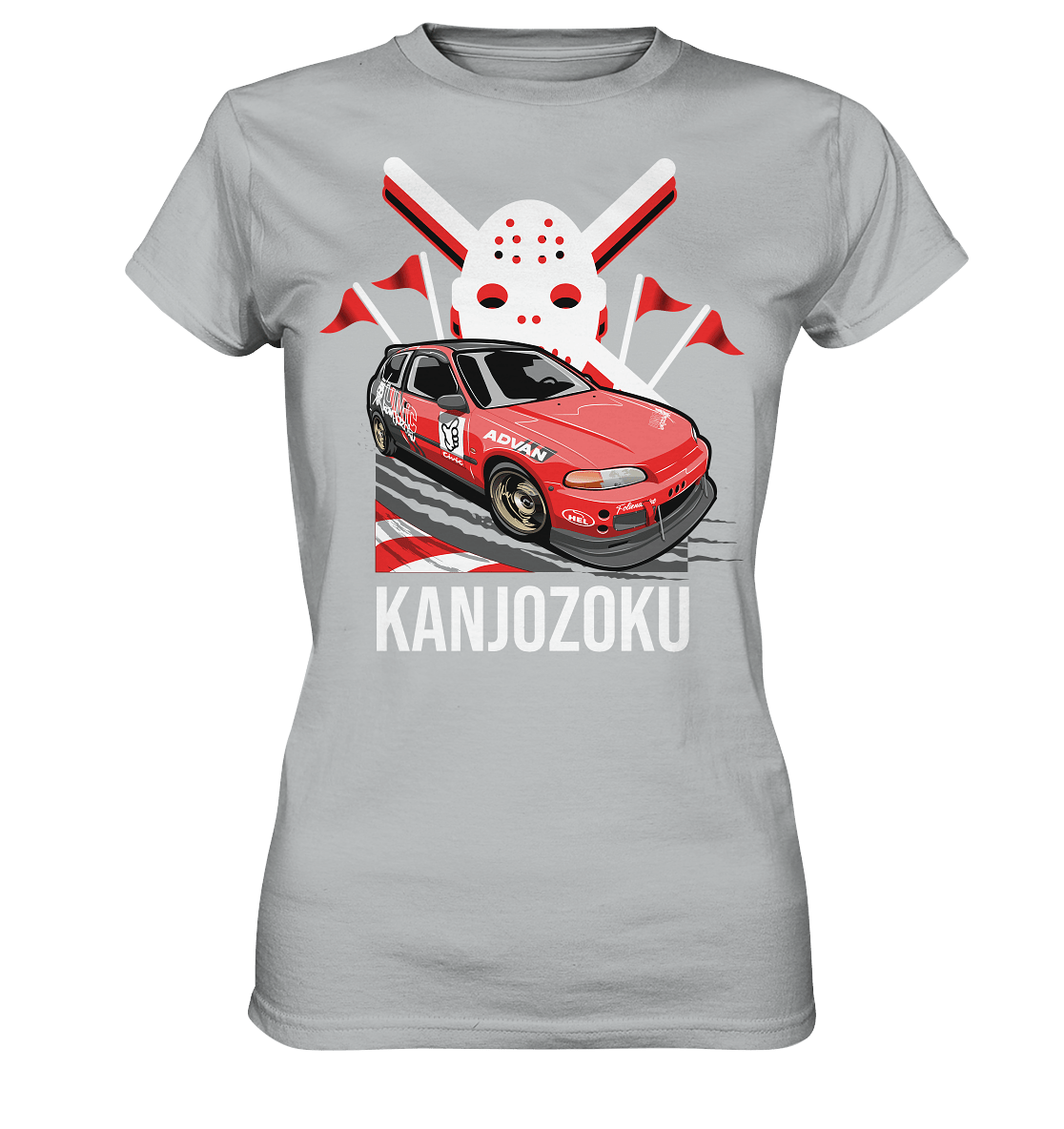 Honda Civic Kanjo EG6 - Ladies Premium Shirt - MotoMerch.de